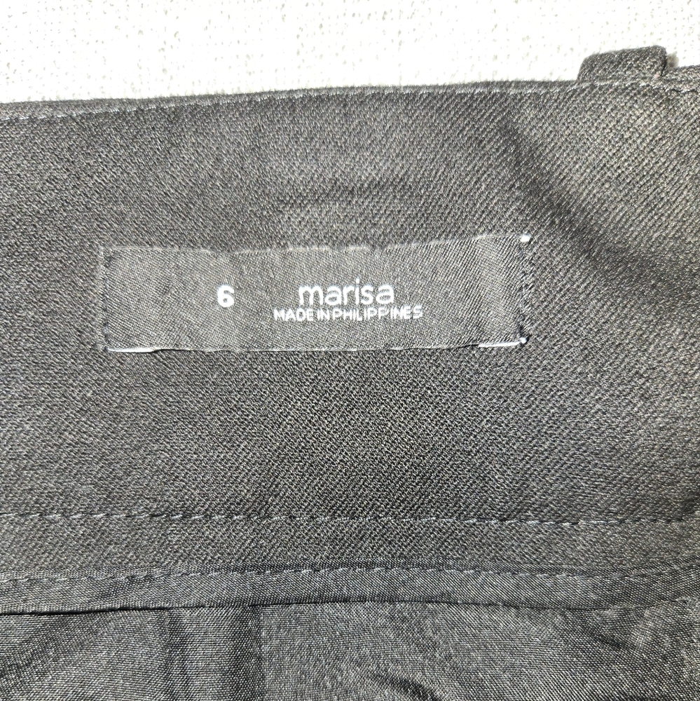 LOFT Black Trouser Pants Marisa Fit Size 6 - Picture 8 of 12